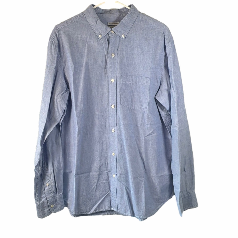 Old Navy Men's Sky Blue Casual Shirt
